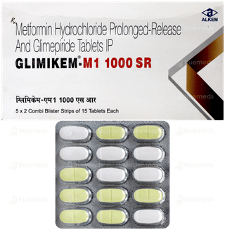 Glimikem M 1 1000 Sr Tablet 15